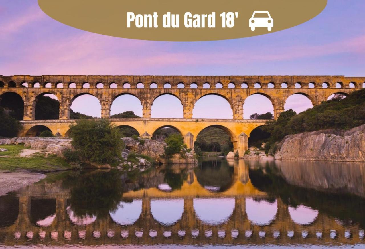 La Casita - Studio Confort Avec Parking Prive - Lit Douillet - Centre Uzes, Pont Du Gard المظهر الخارجي الصورة