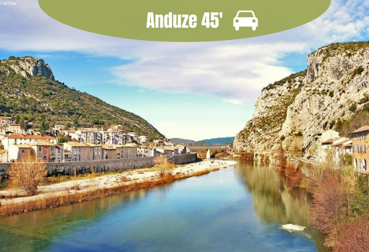 La Casita - Studio Confort Avec Parking Prive - Lit Douillet - Centre Uzes, Pont Du Gard المظهر الخارجي الصورة