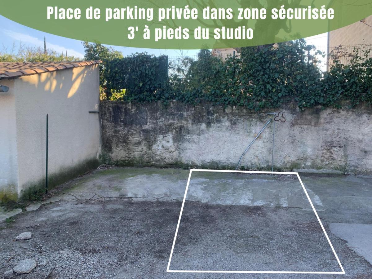 La Casita - Studio Confort Avec Parking Prive - Lit Douillet - Centre Uzes, Pont Du Gard المظهر الخارجي الصورة