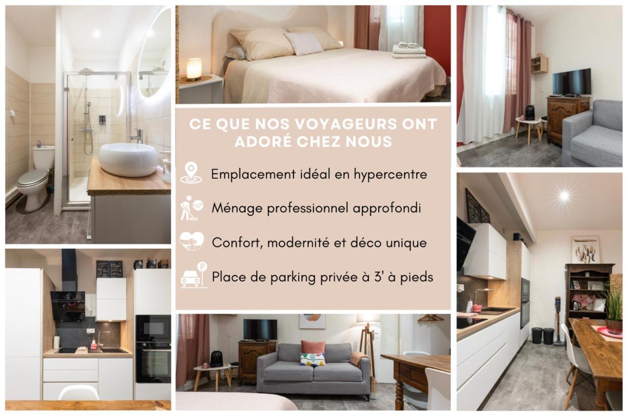 La Casita - Studio Confort Avec Parking Prive - Lit Douillet - Centre Uzes, Pont Du Gard المظهر الخارجي الصورة